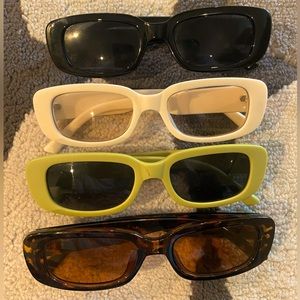 4 Pack of Multi-colored Sunglasses